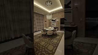 Crockfords Las Vegas One Bed Entertainment Suite luxury lasvegas hilton lxr [upl. by Suoiluj661]