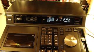 TECHNICS SLP1200 PROFESSIONAL CD PLAYER TEST [upl. by North843]