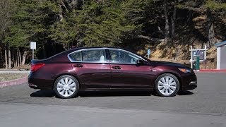 2014 Acura RLX Sport Hybrid Review and Road Test PreProduction [upl. by Terraj]