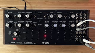 MOOG DFAM BASS  MACHINE FUNK II [upl. by Aldus]