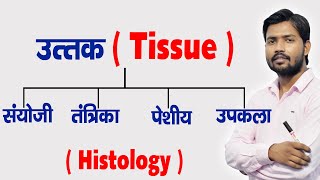 Types of Human Tissue  Tissue Functions  Histology in Hindi [upl. by Anelej555]