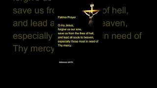 Fatima Prayer [upl. by Boyden]