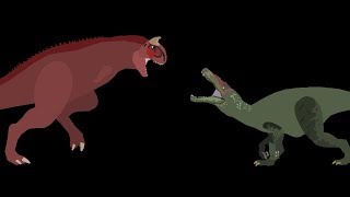 Jurassic World  Carnotaurus vs Baryonyx [upl. by Suicul]