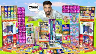 Cheapest New Unique Crackers Stash Shopping amp Different Fireworks Testing 2024 amp Diwali Ke Patakhe [upl. by Chrissa]