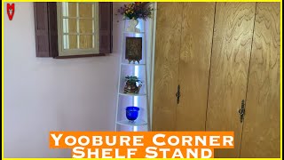 Yoobure Corner Shelf Stand  MumblesVideos Product Review [upl. by Wash84]