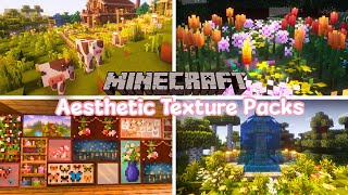 Cute amp Aesthetic Cottagecore Minecraft Resource Packs 120 🍓 [upl. by Ellives]