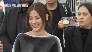 Baifern Pimchanok  Paris Fashion Week 29 September 2023 show Loewe [upl. by Kehr]