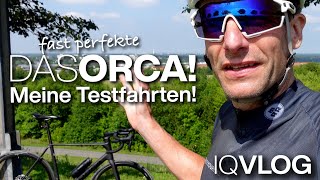 Das neue Orbea Orca 2024 M35i Shimano 105 Di2 Testfahrt alle Details Review iqvlog [upl. by Laetitia850]