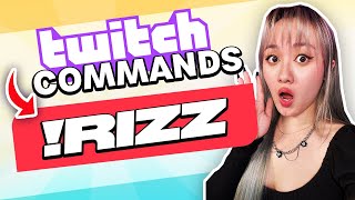 BEST COMMANDS to Add to your Twitch Stream  and how to add them [upl. by Jerad305]