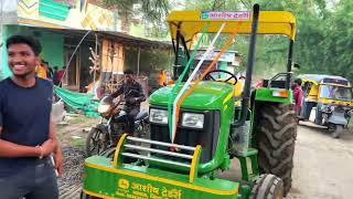 Aj finally Apna￼ new John Deere Aa Gayaor first day hi kheto me fas gya❤️🤪guru Mitra vlogs [upl. by Hollister]