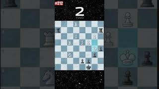 Chess Puzzle 212 chess chesspuzzle shorts learnchesstrapin30seconds puzzle checkmate [upl. by Grussing877]