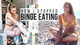 HOW I STOPPED BINGE EATING  THREE TOP TIPS [upl. by Aitercul]