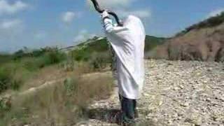 PASTOR GERMAN SABINO BLOWING PROFETIC SHOFAR [upl. by Annazor]