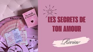 REVIEW LES SECRETS DE TON AMOUR [upl. by Highams]