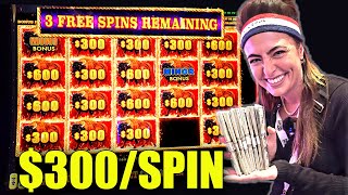 My GREATEST Day EVER on Buffalo Link Slot Machine Up to 300Spin [upl. by Godbeare]