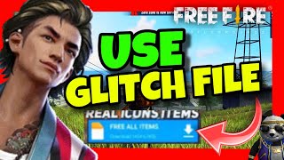 How To Use GLITCH FILE In Free Fire ✅ 2024 FULL GUIDE  Apply Glitch File Tutorial [upl. by Nirol]