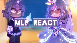 MLP MAIN 6 REACT ON HOLD [upl. by Ahsima]