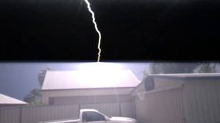 Lightning Storm Lights Up Mildura [upl. by Gussman]