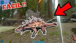 Cómo tamear un anquilosaurio en ark Mobile [upl. by Bobette]