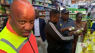 Reclaiming spaza shops owned by illegal foreigners in KZN [upl. by Bonine]