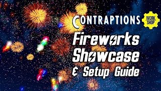 Fallout 4 Contraptions DLC  Fireworks Showcase amp Setup Guide [upl. by Ronna]