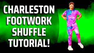 Shuffle Dance Tutorial Charleston Shuffle Dance Tutorial  Kentobaby [upl. by Tychonn]