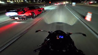 Ninja H2 Meets 15 Million McLaren Senna [upl. by Bergin]