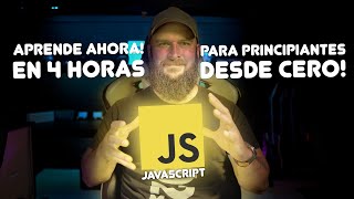 Aprende JavaScript Ahora curso completo desde cero para principiantes [upl. by Ecal]