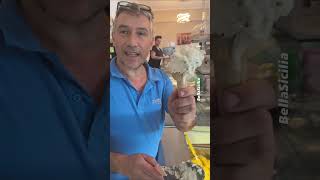 In Sicilia il gelato anche in Autunno sicilia sicily food cibodoc vivomangiando gelato [upl. by Udell]