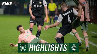 Heeslinger SC  SV Werder Bremen  Alle Tore amp Highlights [upl. by Suiravaj]