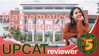 UPCAT Reviewer No 5 Mathematics Proficiency  reviewcentral upcat freereviewer [upl. by Krishna]