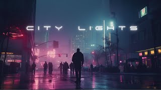 CITY LIGHTS  Ambient Cyberpunk Synthwave for Relaxation and Focus  2 HOUR Cyberwave Ambience [upl. by Adekam530]