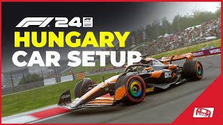 F1 24 Hungary Car Setup Updated After Handling Patch [upl. by Ymmot332]