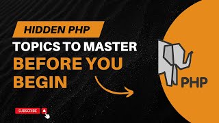 Essential PHP Topics to Explore Before You Dive In php phpprojects phpcourse [upl. by Lraep955]