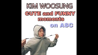 KIM WOOSUNG 김우성 FUNNY AND CUTE MOMENTS ON ASC ft JAMIE and HEEJUN [upl. by Peursem971]