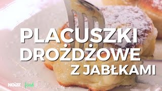 Drożdżowe placuszki z jabłkami  Noizz Food [upl. by Maleeny]