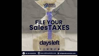 Sales Tax Filing Ensure your LLCs quarterly Sales Tax filing is completed by the upcoming Deadlines [upl. by Horsey]