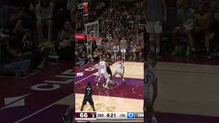 Jarrett Allen nice block 💪🏻 nba cavs [upl. by Wendie]