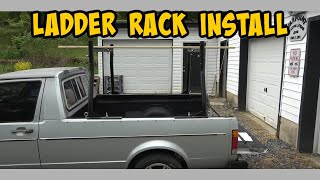 Installing Ladder Racks On Your Truck Not hard and totally worth it [upl. by Minardi]