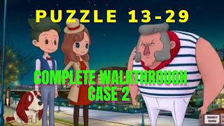 LAYTONS MYSTERY JOURNEY Katrielle Case 2 Puzzle 1329 Gameplay Walkthrough SWITCH [upl. by Elades]