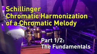 Schillinger Chromatic Harmonization of a Chromatic Melody Part 1 The Fundamentals [upl. by Bremble]