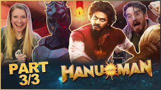 HANUMAN Movie Reaction Part 33  Telugu Superhero movie [upl. by Tisbe581]