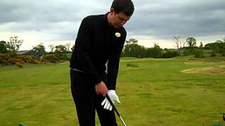 Golf Lesson 1 Left Hand Position [upl. by Olracnaig]