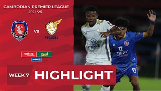 Highlight Tiffy Army FC 13 Visakha FC  CPLWEEK7 [upl. by Nic674]