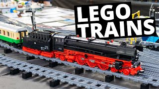 Lego Trains in Action at Bauspielbahntreffen 2022 [upl. by Ardnasil]