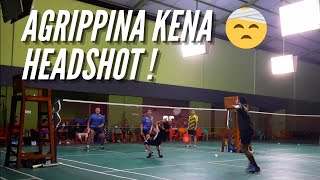 AGRIPPINA  GUNTUR P SGS PLN VS ADE BAGUS EXIST  M AGUNG  AGRI KENA HEADSHOT [upl. by Elberfeld]