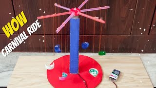 Best Science project for students  DIY Craft Carnival Ride  Science Project science experiment [upl. by Enyamert933]