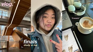 STUDY VLOG  first year med school finals week ☁️ [upl. by Akcire927]