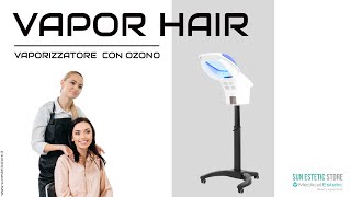 VAPOR HAIR VAPORIZZATORE CON OZONO PER PARRUCCHIERI [upl. by Kira]