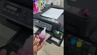 Ink Refill  Brother Inkjet Printer [upl. by Allekim]